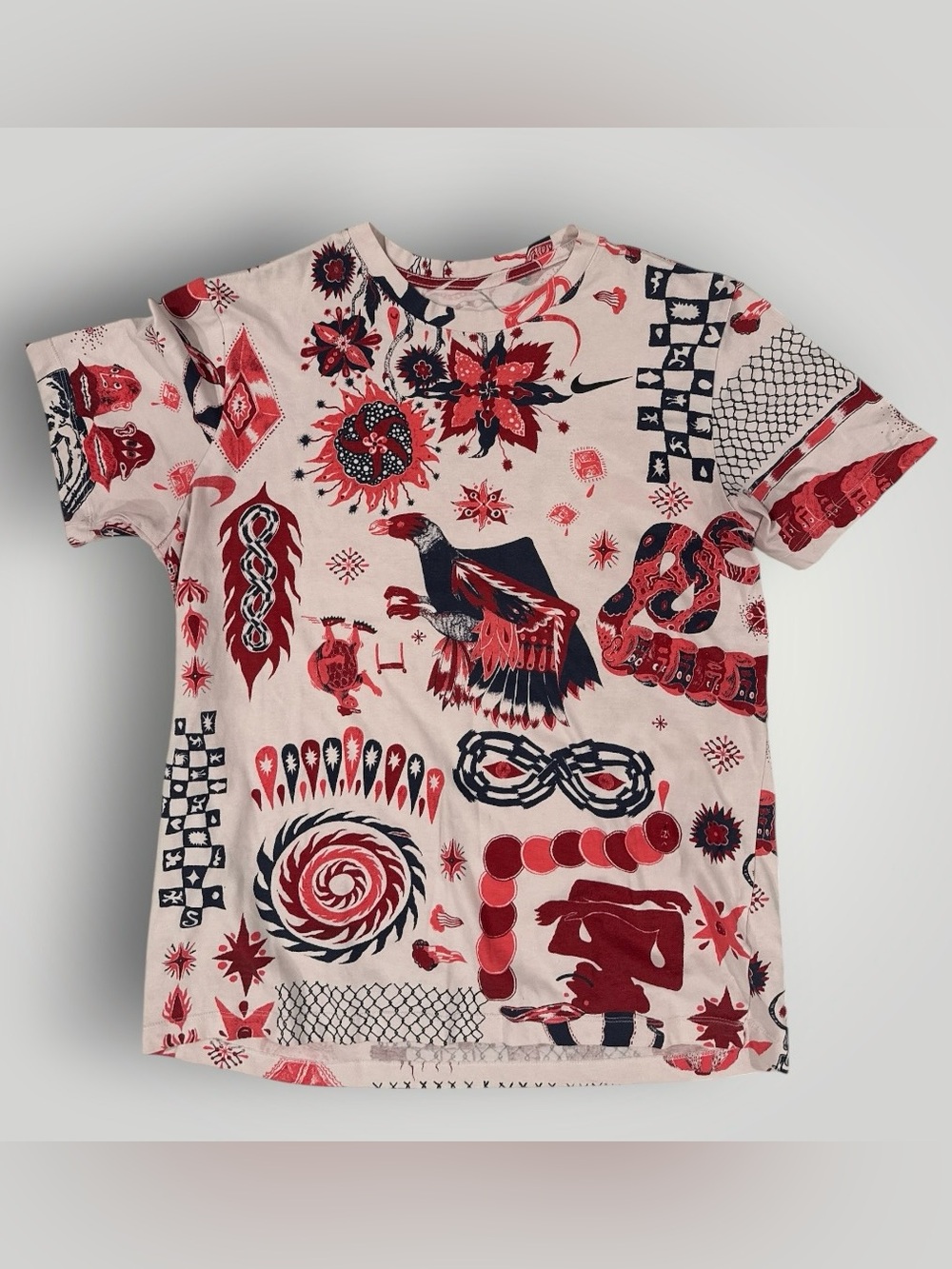 Nike Streetwear Wild Run Dri-FIT Running T-Shirt Men’s L Graphic Print Athletic